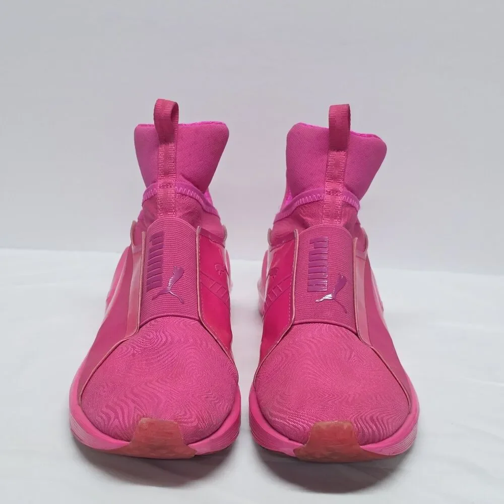 Puma Fierce Hot Pink Slip On Sneakers Women's Size 9 Art. 18973802